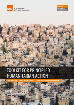 Toolkit for principled humanitarian action report cover image. Settlement Amman.